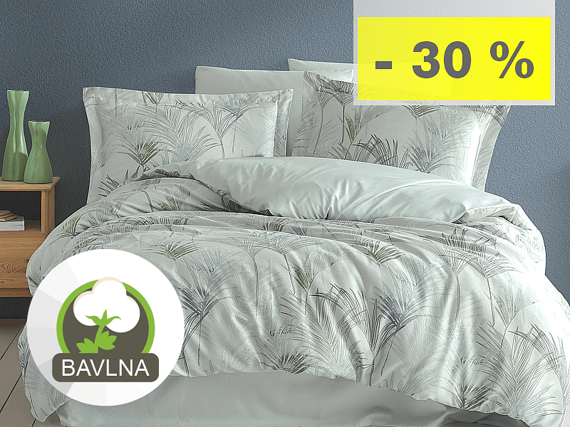 SLOVENSKÉ BAVLNENÉ OBLIEČKY - SATÉNOVÁ ÚPRAVA